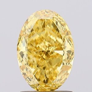 1.52 carat,  colour, VVS2 clarity, Oval shape, Lab Grown Diamond.