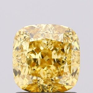 1.41 carat,  colour, VS1 clarity, Cushion shape, Lab Grown Diamond.