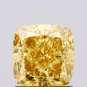 1.22 carat,  colour, VS1 clarity, Cushion shape, Lab Grown Diamond.