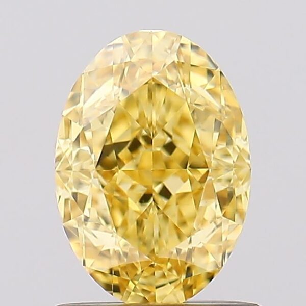 1.24 carat,  colour, VVS2 clarity, Oval shape, Lab Grown Diamond.