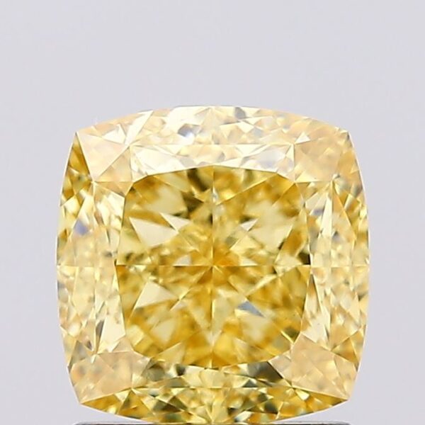 1.6 carat,  colour, VVS2 clarity, Cushion shape, Lab Grown Diamond.