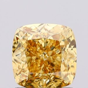 1.19 carat,  colour, VS1 clarity, Cushion shape, Lab Grown Diamond.