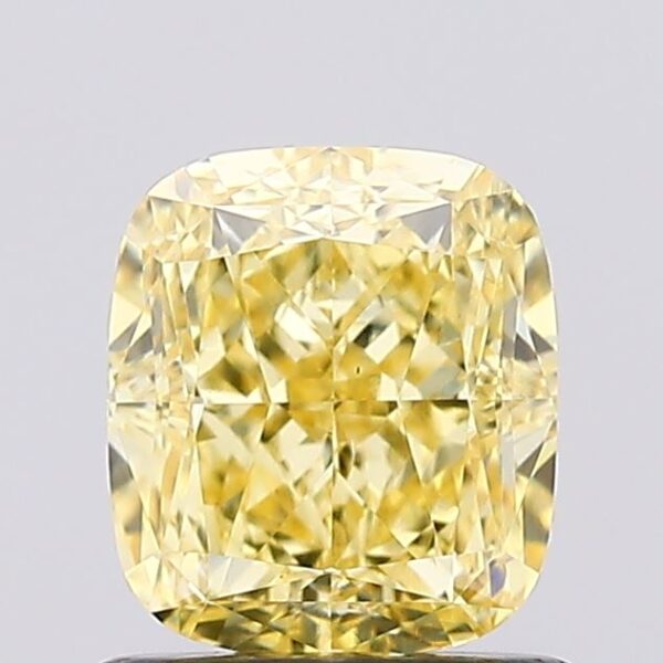 1.16 carat,  colour, VVS2 clarity, Cushion shape, Lab Grown Diamond.