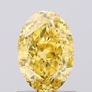 1.03 carat,  colour, VS1 clarity, Oval shape, Lab Grown Diamond.