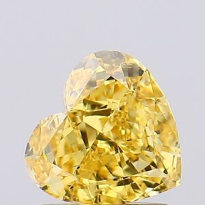 1.17 carat,  colour, VS2 clarity, Heart shape, Lab Grown Diamond.