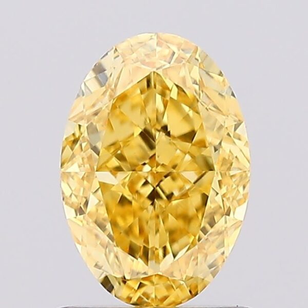 1.15 carat,  colour, VVS2 clarity, Oval shape, Lab Grown Diamond.