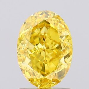 1.6 carat,  colour, VS1 clarity, Oval shape, Lab Grown Diamond.