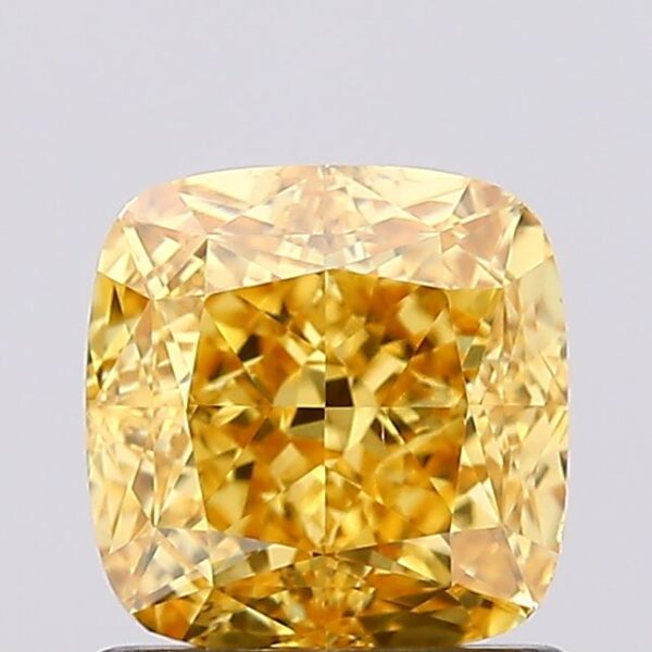 1.16 carat,  colour, VS1 clarity, Cushion shape, Lab Grown Diamond.