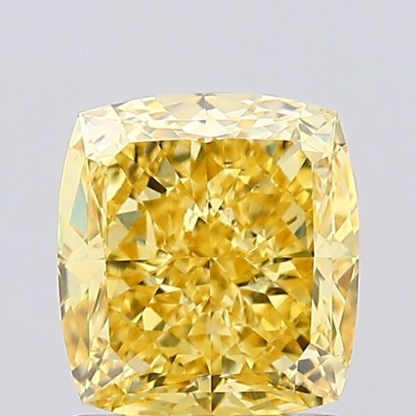 1.4 carat,  colour, VS1 clarity, Cushion shape, Lab Grown Diamond.