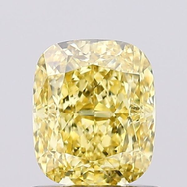 1.04 carat,  colour, VS1 clarity, Cushion shape, Lab Grown Diamond.
