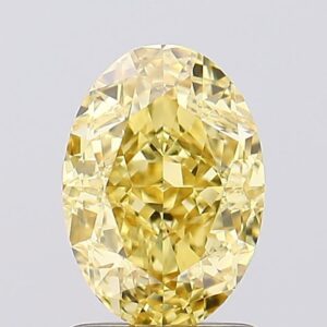 1.69 carat,  colour, VVS2 clarity, Oval shape, Lab Grown Diamond.