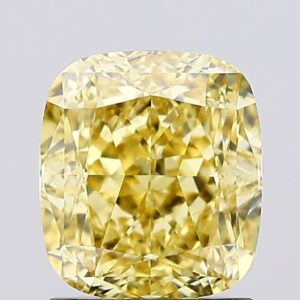 1.6 carat,  colour, VS1 clarity, Cushion shape, Lab Grown Diamond.