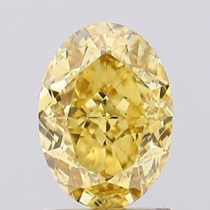 1.57 carat,  colour, VS2 clarity, Oval shape, Lab Grown Diamond.