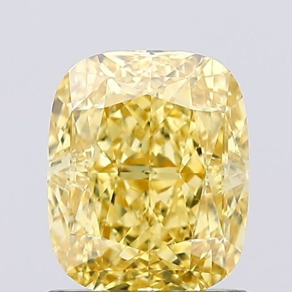 1.18 carat,  colour, VVS2 clarity, Cushion shape, Lab Grown Diamond.