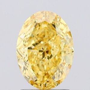 1.55 carat,  colour, VVS2 clarity, Oval shape, Lab Grown Diamond.