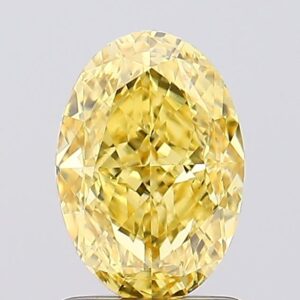 1.54 carat,  colour, VS1 clarity, Oval shape, Lab Grown Diamond.