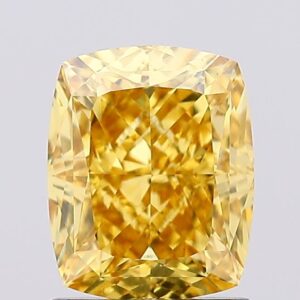 1.6 carat,  colour, VS1 clarity, Cushion shape, Lab Grown Diamond.