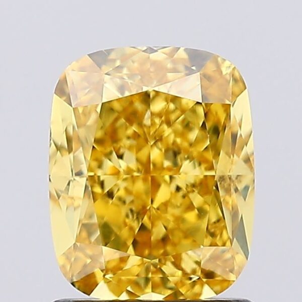 1.5 carat,  colour, VS1 clarity, Cushion shape, Lab Grown Diamond.