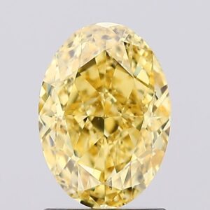1.55 carat,  colour, VS1 clarity, Oval shape, Lab Grown Diamond.