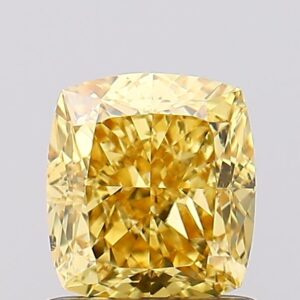 1.18 carat,  colour, VS2 clarity, Cushion shape, Lab Grown Diamond.