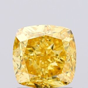 1.51 carat,  colour, VS1 clarity, Cushion shape, Lab Grown Diamond.