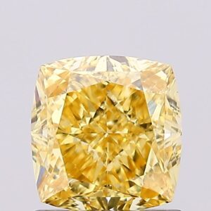 1.15 carat,  colour, VVS2 clarity, Cushion shape, Lab Grown Diamond.