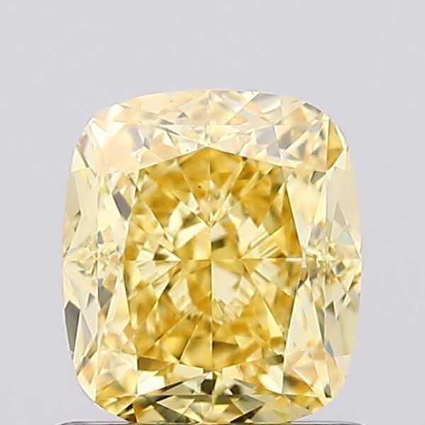 1.05 carat,  colour, VS1 clarity, Cushion shape, Lab Grown Diamond.