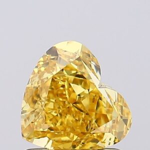 1.07 carat,  colour, VS1 clarity, Heart shape, Lab Grown Diamond.