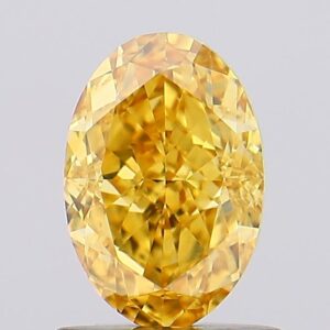 1.05 carat,  colour, VVS2 clarity, Oval shape, Lab Grown Diamond.