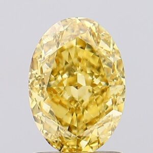 1.58 carat,  colour, VS1 clarity, Oval shape, Lab Grown Diamond.