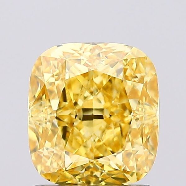 1.51 carat,  colour, VVS2 clarity, Cushion shape, Lab Grown Diamond.