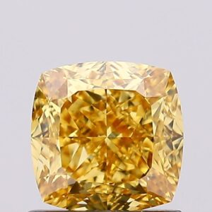 1 carat,  colour, VS2 clarity, Cushion shape, Lab Grown Diamond.