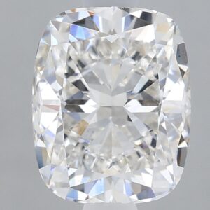 1.26 carat, G colour, VS1 clarity, Cushion shape, Lab Grown Diamond.