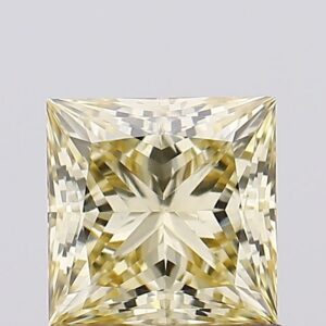 1.05 carat,  colour, VS1 clarity, Princess shape, Lab Grown Diamond.