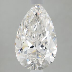 2.1 carat, G colour, VS1 clarity, Pear shape, Lab Grown Diamond.