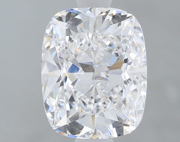 1.3 carat, D colour, VVS1 clarity, Cushion shape, Lab Grown Diamond.