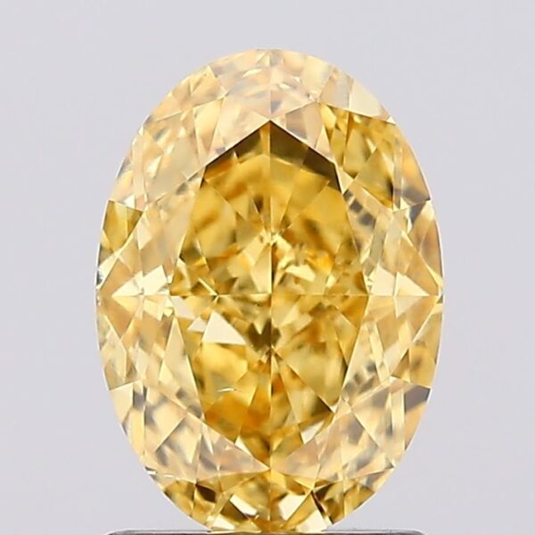 1.55 carat,  colour, VS2 clarity, Oval shape, Lab Grown Diamond.