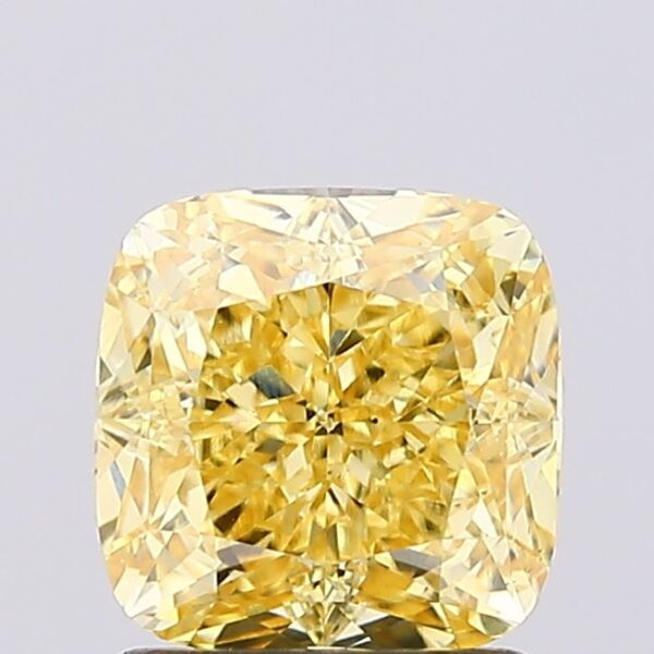 1.53 carat,  colour, VS2 clarity, Cushion shape, Lab Grown Diamond.