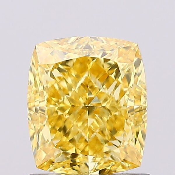 1.24 carat,  colour, VVS2 clarity, Cushion shape, Lab Grown Diamond.