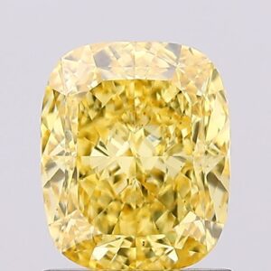 1.27 carat,  colour, VS2 clarity, Cushion shape, Lab Grown Diamond.