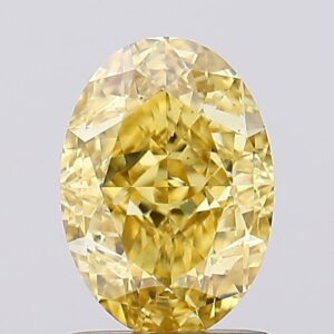 1.55 carat,  colour, VS1 clarity, Oval shape, Lab Grown Diamond.