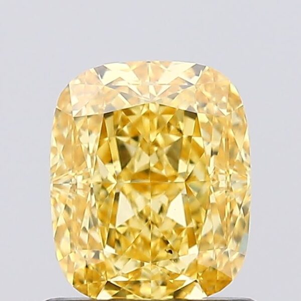 1.03 carat,  colour, VS1 clarity, Cushion shape, Lab Grown Diamond.