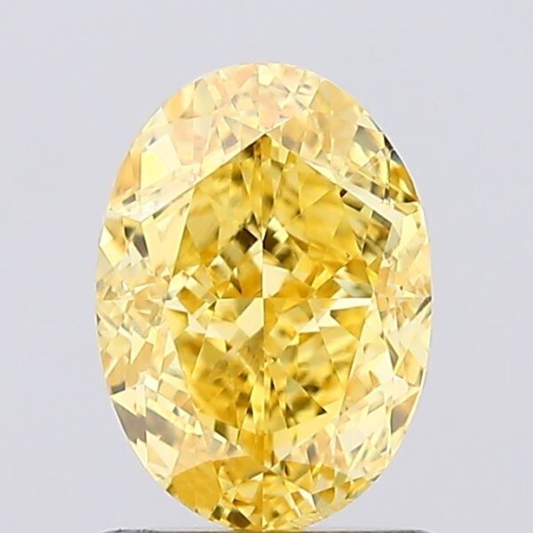 1.28 carat,  colour, VS2 clarity, Oval shape, Lab Grown Diamond.