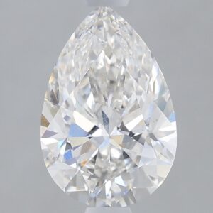 1.33 carat, G colour, VS1 clarity, Pear shape, Lab Grown Diamond.