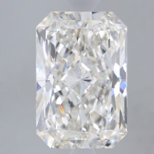 4.21 carat, G colour, VS1 clarity, Radiant shape, Lab Grown Diamond.