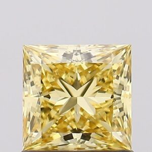 1.01 carat,  colour, VS1 clarity, Princess shape, Lab Grown Diamond.