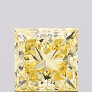 1.12 carat,  colour, VS2 clarity, Princess shape, Lab Grown Diamond.