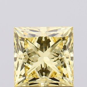 1.08 carat,  colour, VVS2 clarity, Princess shape, Lab Grown Diamond.
