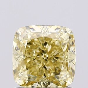 1.26 carat,  colour, VS1 clarity, Cushion shape, Lab Grown Diamond.