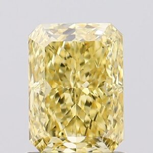 1.01 carat,  colour, VS2 clarity, Radiant shape, Lab Grown Diamond.